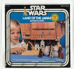 "STAR WARS - THE LAND OF THE JAWAS ACTION PLAYSET" AFA 85 NM+.