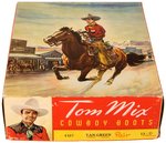 "TOM MIX COWBOY BOOTS" BOXED & RALSTON PREMIUM SPURS PAIR.