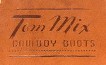 "TOM MIX COWBOY BOOTS" BOXED & RALSTON PREMIUM SPURS PAIR.