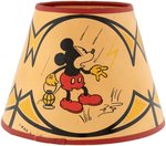 MICKEY MOUSE LAMP WITH RARE SHADE.