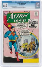 "ACTION COMICS" #247 DECEMBER 1958 CGC 6.0 FINE.
