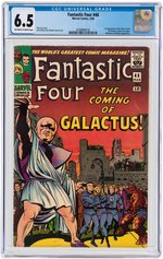 "FANTASTIC FOUR" #48 MARCH 1966 CGC 6.5 FINE+ (FIRST SILVER SURFER & GALACTUS).