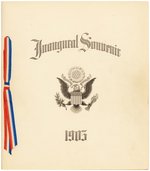 ROOSEVELT 1905 PRESIDENTIAL INAUGURAL PROGRAM.