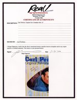 CARL PERKINS SIGNED "ORIGINAL SUN GREATEST HITS" ALBUM.