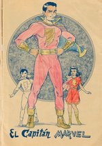 CAPTAIN MARVEL COMPLETE FHER SPANISH CARD ALBUM.