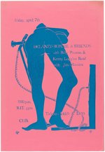 DELANEY-BONNIE & FRIENDS 1972 RHODE ISLAND TECH CONCERT POSTER.