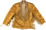 JAMES BROWN PERSONALLY OWNED & WORN GOLD SUIT.