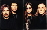 BLACK SABBATH BAND-SIGNED "1999 REUNION TOUR" PROGRAM.