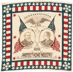 HARRISON & MORTON AMERICAN FLAG MOTIF  JUGATE BANDANA.