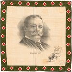 TAFT "A BIG MAN FOR A BIG OFFICE" SILK CAMPAIGN BANDANA.