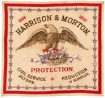 HARRISON & MORTON EAGLE WITH EAGLETS CAMPAIGN BANDANA.