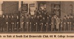 ROOSEVELT "DEMOCRATIC DANCE AND CARD PARTY" 1936 YORK, PA POSTER.