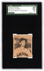 1949-50 ACEBO MAURICE ATWELL SGC 20 FAIR 1.5 (RICHARD MERKIN COLLECTION).