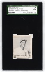 1949-50 ACEBO HERBERTO BLANCO SGC A AUTHENTIC (RICHARD MERKIN COLLECTION).