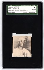 1949-50 ACEBO PABLO GARCIA SGC A AUTHENTIC (RICHARD MERKIN COLLECTION).