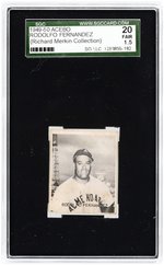 1949-50 ACEBO RODOLFO FERNANDEZ VARIETY SGC 20 FAIR 1.5 (RICHARD MERKIN COLLECTION).