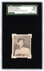 1949-50 ACEBO FERMIN GUERRA SGC 30 GOOD 2 (RICHARD MERKIN COLLECTION).