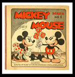 "MICKEY MOUSE SERIES NO. 1" EARLY REPRINT BOOK.