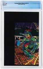 "TEENAGE MUTANT NINJA TURTLES" #9 1986 CGC 9.2 NM-.