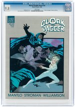 "MARVEL GRAPHIC NOVEL" #34 1988 CGC 9.8 NM/MINT (CLOAK AND DAGGER).