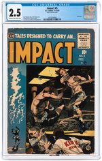 "IMPACT" #5 NOVEMBER-DECEMBER 1955 CGC 2.5 GOOD+.