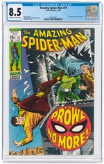 "AMAZING SPIDER-MAN" #79 DECEMBER 1969 CGC 8.5 VF+.