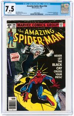 "AMAZING SPIDER-MAN" #194 JULY 1979 CGC 7.5 VF- (FIRST BLACK CAT).