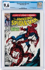 "AMAZING SPIDER-MAN" #361 APRIL 1992 CGC 9.6 NM+ (FIRST CARNAGE).