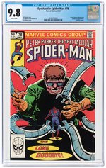 "SPECTACULAR SPIDER-MAN" #78 MAY 1983 CGC 9.8 NM/MINT.