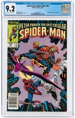 "SPECTACULAR SPIDER-MAN" #85 DECEMBER 1983 CGC 9.2 NM-.