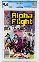 "ALPHA FLIGHT" #33 APRIL 1986 CGC 9.4 NM.