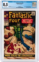 "FANTASTIC FOUR" #61 APRIL 1967 CGC 8.5 VF+.