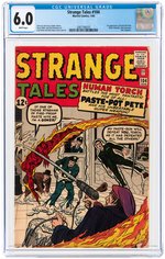 "STRANGE TALES" #104 JANUARY 1963 CGC 6.0 FINE (FIRST PASTE-POT PETE).