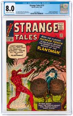 "STRANGE TALES" #113 OCTOBER 1963 CGC 8.0 VF (FIRST PLANTMAN).