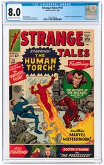 "STRANGE TALES" #118 MARCH 1964 CGC 8.0 VF.