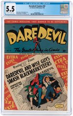 "DAREDEVIL COMICS" #32 SEPTEMBER 1945 CGC 5.5 FINE-.