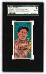 1949 MENKO JCM45 HOLDER/KOZURU SGC A AUTHENTIC (RICHARD MERKIN COLLECTION).