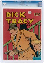 "FEATURE BOOKS" #6 REPRINT 1982 CGC 6.0 FINE (DICK TRACY).