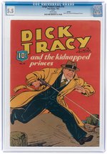 "LARGE FEATURE COMIC" #15 REPRINT 1983 CGC 5.5 FINE- (DICK TRACY).