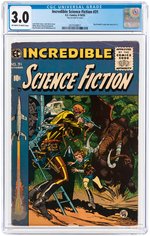 "INCREDIBLE SCIENCE FICTION" #31 SEPTEMBER-OCTOBER 1955 CGC 3.0 GOOD/VG.