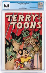 "TERRY-TOONS COMICS" #42 MARCH 1946 CGC 6.5 FINE+ (MIGHTY MOUSE).