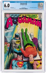 "AQUAMAN" #30 NOVEMBER-DECEMBER 1966 CGC 6.0 FINE.