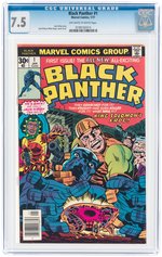 "BLACK PANTHER" #1 JANUARY 1977 CGC 7.5 VF-.