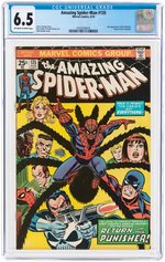 "AMAZING SPIDER-MAN" #135 AUGUST 1974 CGC 6.5 FINE+.