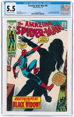 "AMAZING SPIDER-MAN" #86 JULY 1970 CGC 5.5 FINE+.