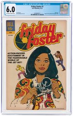 "FRIDAY FOSTER" #1 OCTOBER 1972 CGC 6.0 FINE.