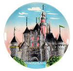 "FANTASYLAND" CERAMIC WALL PLAQUE.