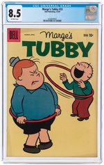 "MARGE'S TUBBY" #33 MARCH-APRIL 1959 CGC 8.5 VF+.