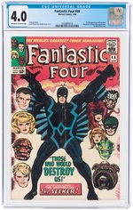 "FANTASTIC FOUR" #46 JANUARY 1966 CGC 4.0 VG (FIRST BLACK BOLT).