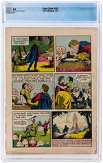 "FOUR COLOR" #382 MARCH 1952 CGC 4.0 VG (SNOW WHITE AND THE SEVEN DWARFS).